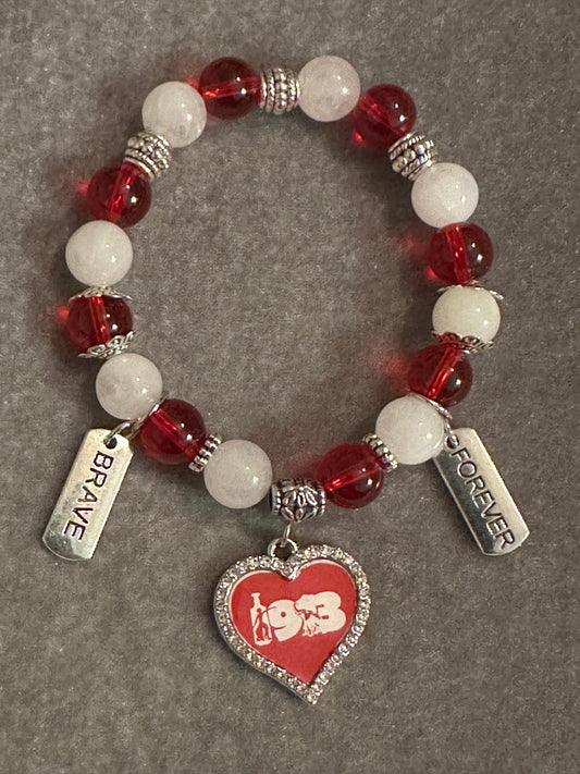 Divine 9 bead bracelet