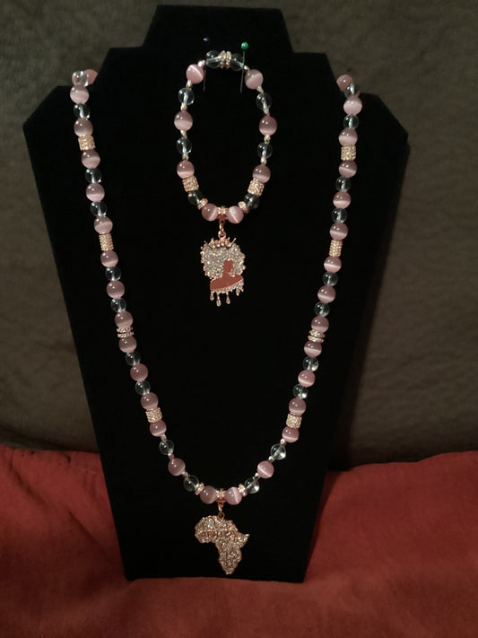 Necklace & bracelet set