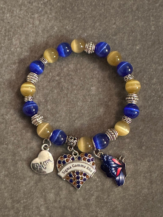 Divine 9 bead bracelet