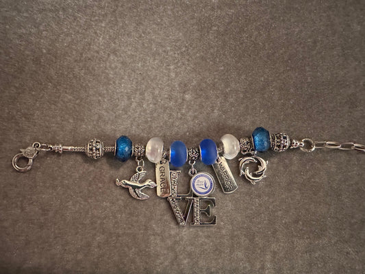 Divine 9 Pandora Style bracelet