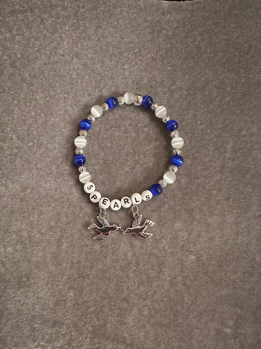 Divine 9 bead bracelet