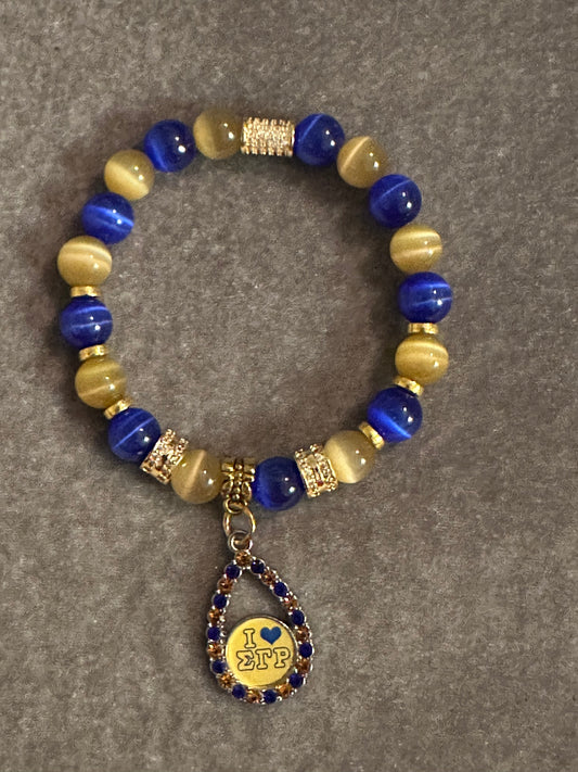 Divine 9 bead bracelet