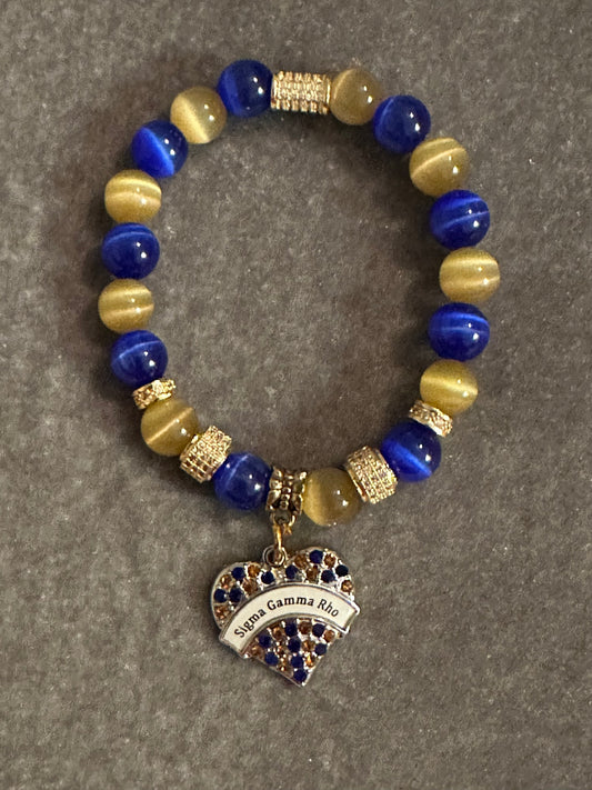 Divine 9 bead bracelet