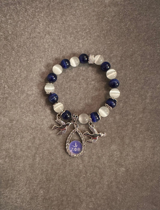 Divine 9 bead bracelet