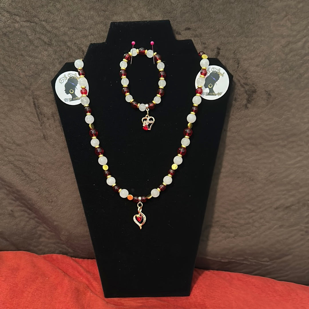 Necklace & bracelet set