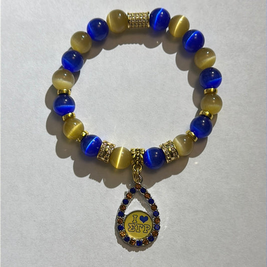 Divine 9 bead bracelet