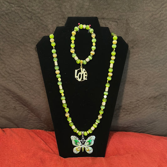 Necklace & bracelet set