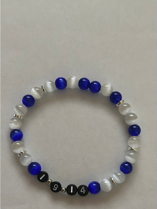 Divine 9 bead bracelet